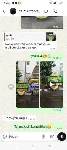 Testimonial Papan Bunga Pernikahan karangpedas