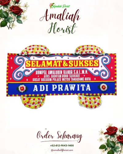 Karangan Bunga Ucapan Selamat karangpedas